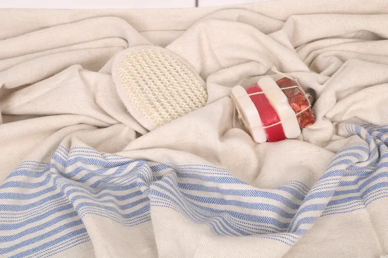 Custom Wedding Gift, Bachelorette Party Favors, 68x40 Linen Striped Towel, Sand-resistant towel, Monogrammed Turkish Towel, Bachelor Gift - 7