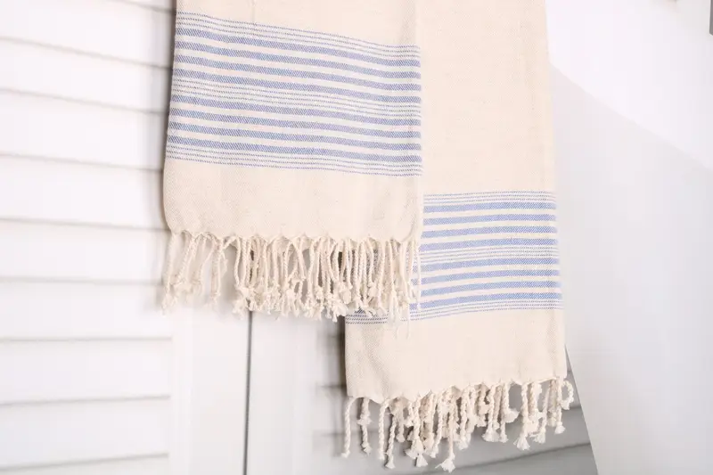 Custom Wedding Gift, Bachelorette Party Favors, 68x40 Linen Striped Towel, Sand-resistant towel, Monogrammed Turkish Towel, Bachelor Gift - 8