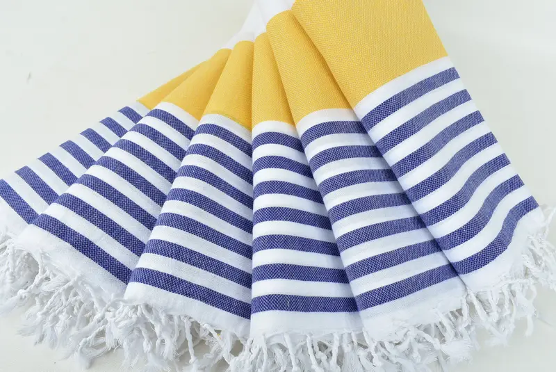 Friends Beach Towel, Beach towel, 70x40 Cotton Striped Towel, Valentines Day Gift For Her, Bachelorette Gifts, Bridal Party Gifts, Beach Towel Bulk - 4