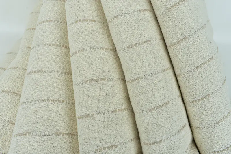 98x92 Cotton Striped Design Towel, Wedding Gift For Bride, Turkish Blanket, Woven Throw Blanket, Housewarming Gift, Monogram Beach Blanket - 5