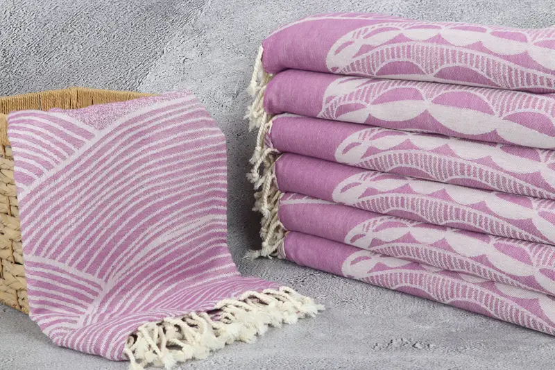 Wedding Favors, Turkish Towel Beach Towel, Summer Gift, Turkish Towel Set, Best Beach Towel, Valentines Day Gift For Her, Peshtemal, Scarf Towel - 3