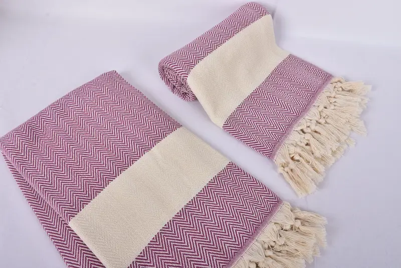 Scarf Towel, Personalized Beach Towel, Custom Name Towel, Home Decor Gifts, Best Friend Christmas Gift, 70x40 Cotton Herringbone Towel, Gift For Him - 8