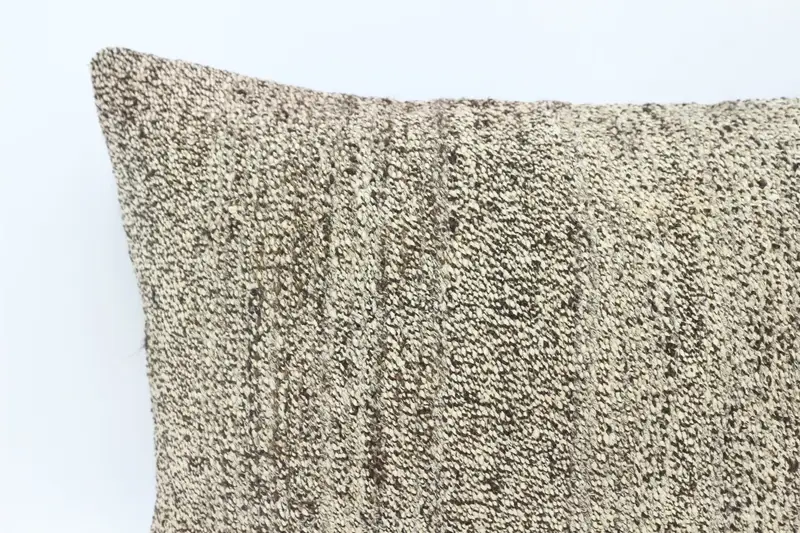 16x24 Beige Pillow Cover, Turkish Kilim Pillow, Boho Pillow Sham Cover, Pillow Case, Handmade Kilim Cushion, Boho Throw Pillow Case - 2