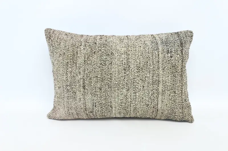 16x24 Beige Pillow Cover, Turkish Kilim Pillow, Boho Pillow Sham Cover, Pillow Case, Handmade Kilim Cushion, Boho Throw Pillow Case - 1