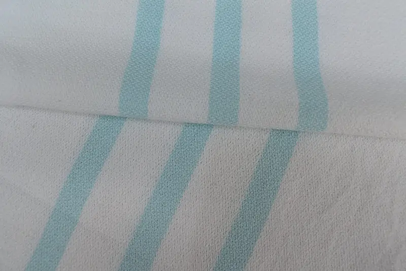 Monogrammed Hand Towel, First Wedding Anniversary Gift, Bridesmaid Gifts, 40x24 Cotton Striped Towel, Personalized Turkish Towel, Turkish Tea Towel - 8