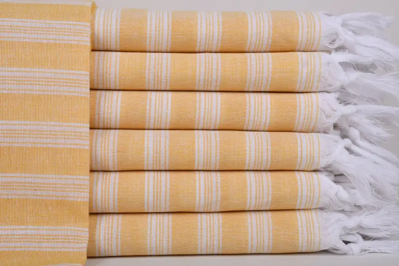 Turkish towel, Friends Beach Towel, Bachelorette Party Gift, Best Wedding Gift, Custom Wedding Gifts, House Warming Gift, 70x40 Cotton Striped Towel - 1
