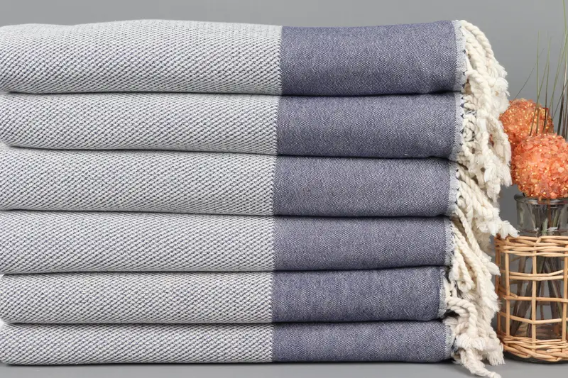 Personalised Gift, 70x36 Cotton Geometric Towel, Wedding Gifts Towel, Custom Wedding Gift From Bridesmaid, Fouta towel, Bath towel, Peshtemal Towel - 2