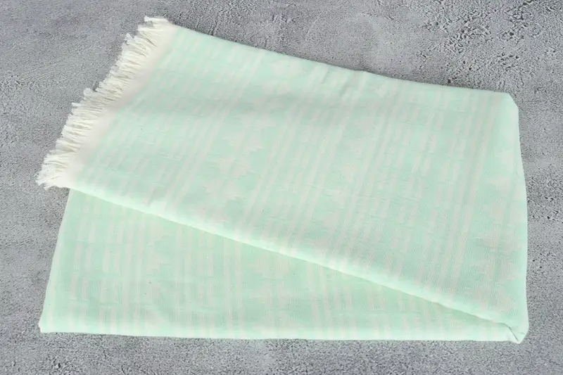 Turkish hand towel, Bridesmaid Proposal Gift, 70x40 Linen Kilim Design Towel, Custom Turkish Towel, Best Beach Towel, Best Friend Gift, Yoga Towel - 7