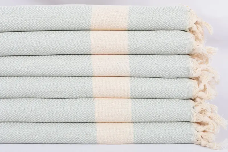 Home Decor Gifts, Bathroom Towels, 36x20 Cotton Diamond Towel, Turkish Towel Hand Towel, Wedding Shower Gift, Gifts For Him, Monogram Kitchen Towel - 3