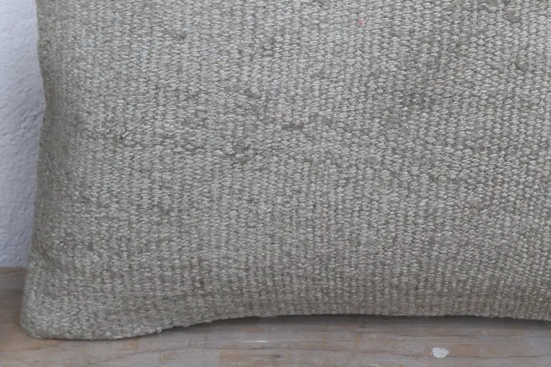 12x20 Gray Pillow Sham, Antique Pillows, Pillow Cover, Kilim Pillow Cover, Vintage Kilim Throw Pillow, Vintage Kilim Pillow Pillow - 3