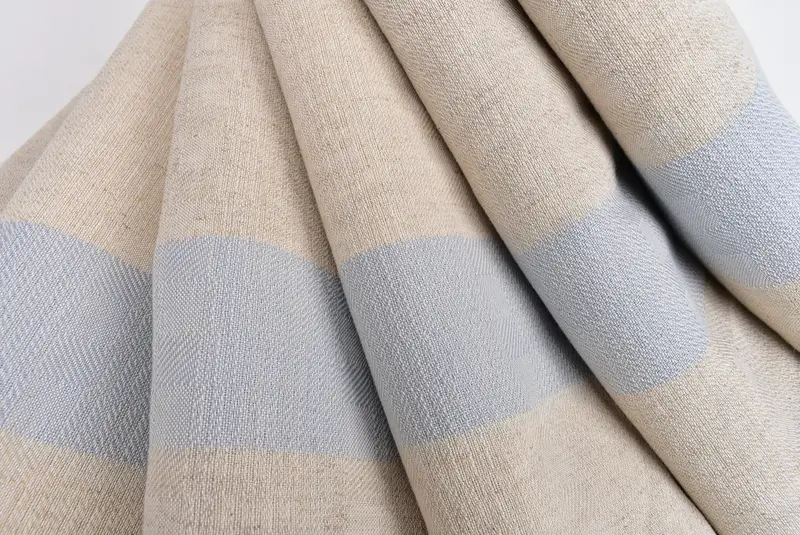 Peshtemal Towel, Monogram Beach Towel, Turkish towel, Bachelor Gift, Embroidered Turkish Towel, Personalized Wedding Gift, 70x36 Linen Striped Towel - 5