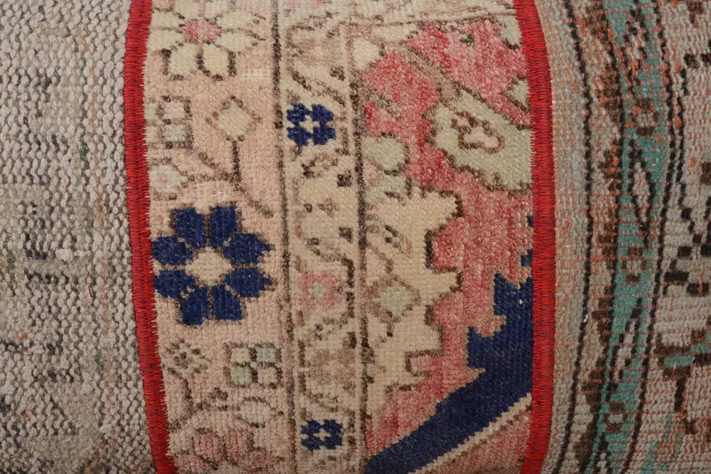 Boho Pillow, Pattern Throw Cushion Case, 16x24 Red Pillow Sham, Pillow Cover, Handmade Kilim Cushion, Boho Pillow Sham Cover, Handmade Cushion Cover - 3