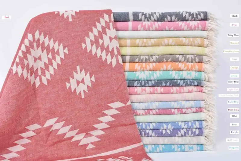 Best Beach Towel, Travel towel, Best Wedding Gift, Peshtemal Towel USA, 70x36 Cotton Kilim Towel, Beach towel, Customized Towels, Family Gift Basket
