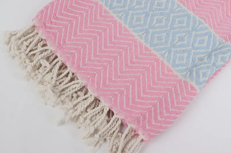 Merry Christmas Gifts, Holiday Towel, Bachelorette Party Gifts, 70x40 Cotton Chevron Towel, Wedding Gifts Towel, Turkish Towel Set, Handmade Gift - 7