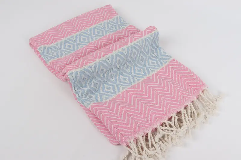 Merry Christmas Gifts, Holiday Towel, Bachelorette Party Gifts, 70x40 Cotton Chevron Towel, Wedding Gifts Towel, Turkish Towel Set, Handmade Gift - 6