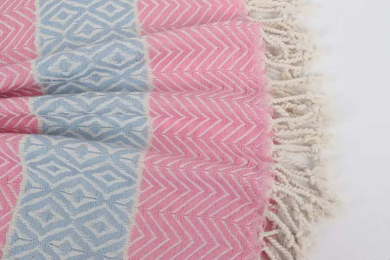 Merry Christmas Gifts, Holiday Towel, Bachelorette Party Gifts, 70x40 Cotton Chevron Towel, Wedding Gifts Towel, Turkish Towel Set, Handmade Gift - 8