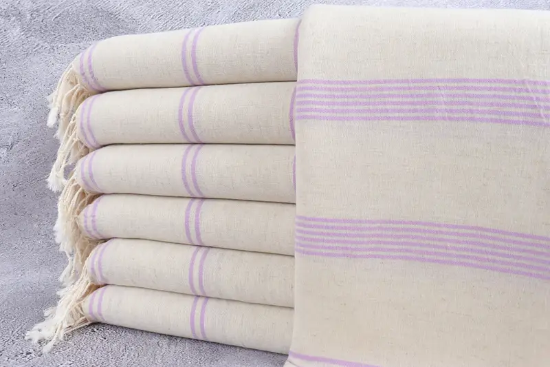 Bath towel, Bachelorette Party Gifts, Turkish hand towel, 80x36 Cotton Striped Towel, Quick-drying cotton Turkish beach towel, Personalised Gift - 1