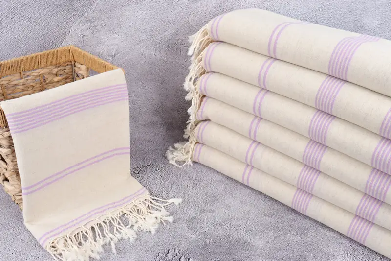 Bath towel, Bachelorette Party Gifts, Turkish hand towel, 80x36 Cotton Striped Towel, Quick-drying cotton Turkish beach towel, Personalised Gift - 3