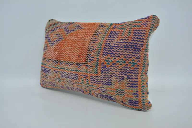 Handmade Kilim Cushion, Kilim Pillow, 12x20 Red Pillow Case, Pillow Case, Interior Designer Pillow, Personalized Gift Pillow Pillow - 4