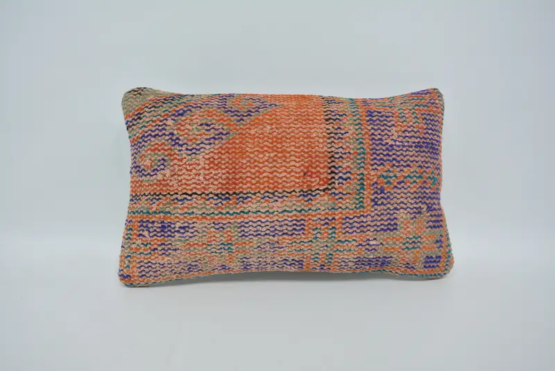 Handmade Kilim Cushion, Kilim Pillow, 12x20 Red Pillow Case, Pillow Case, Interior Designer Pillow, Personalized Gift Pillow Pillow - 1
