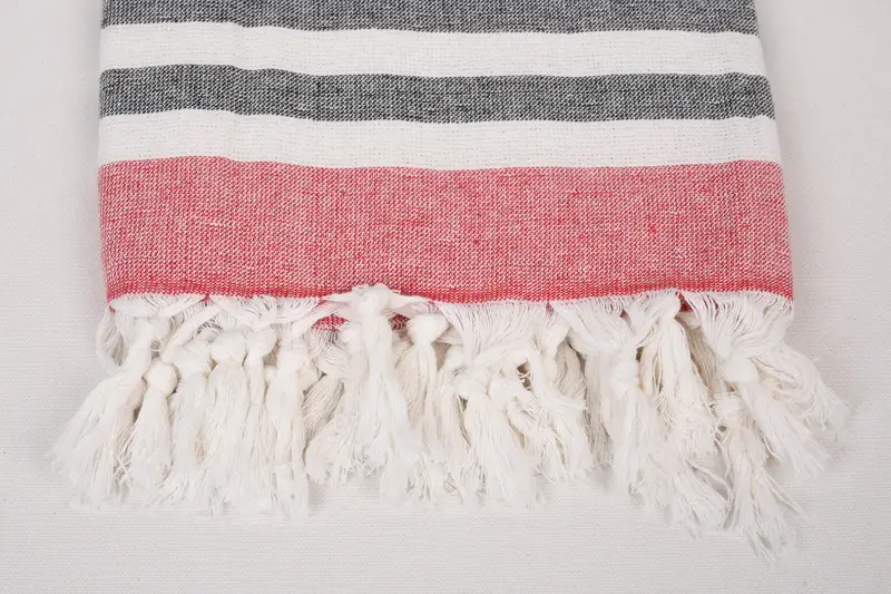 Bridal Shower Gifts, Eco-Friendly Turkish Towel, Organic Turkish towel, 68x40 Cotton Striped Terry Towel, Custom Beach Towel, Travel towel - 3