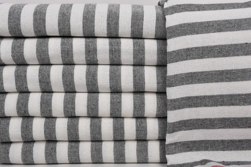 Bridal Shower Gifts, Eco-Friendly Turkish Towel, Organic Turkish towel, 68x40 Cotton Striped Terry Towel, Custom Beach Towel, Travel towel - 1