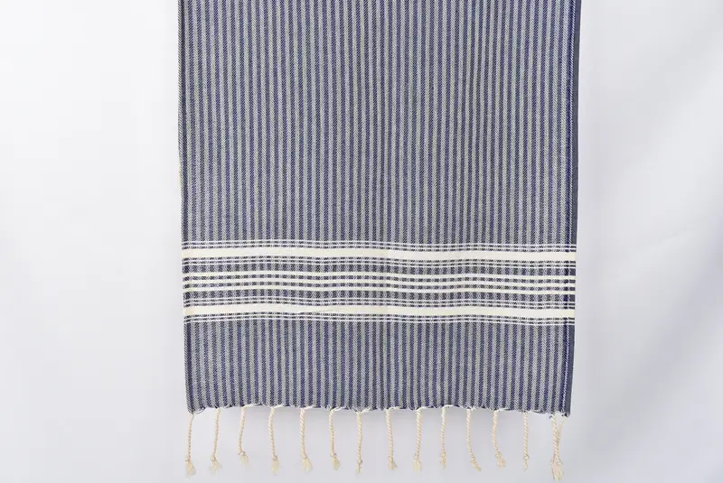 Spa Towel, Personalized Gift For Her, Monogrammed Hand Towel, Summer Gift, Wedding Gift, Turkish Towel Hand Towel, 40x18 Cotton Striped Towel - 8