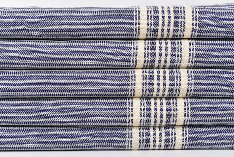 Spa Towel, Personalized Gift For Her, Monogrammed Hand Towel, Summer Gift, Wedding Gift, Turkish Towel Hand Towel, 40x18 Cotton Striped Towel - 2