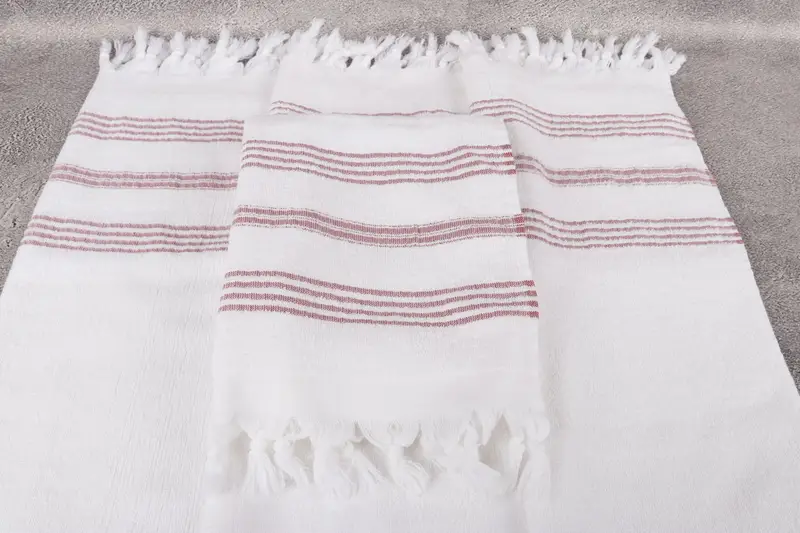 Monogrammed Turkish Towel, Gift For Him, Personalized Gift, 40x18 Cotton Striped Terry Towel, Monogram Dish Towel, Wedding Favors, Bathroom Towels - 4