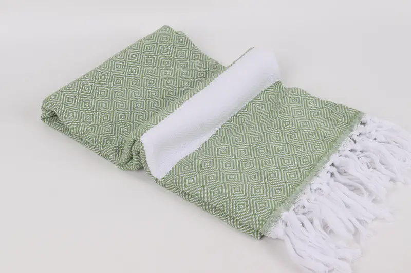 70x40 Cotton Diamond Towel, Handmade Gift, Gift For Mom, Cotton towel, Quick-dry peshtemal, Eco-friendly Turkish peshtemal towel, Turkish Towel Bulk - 6