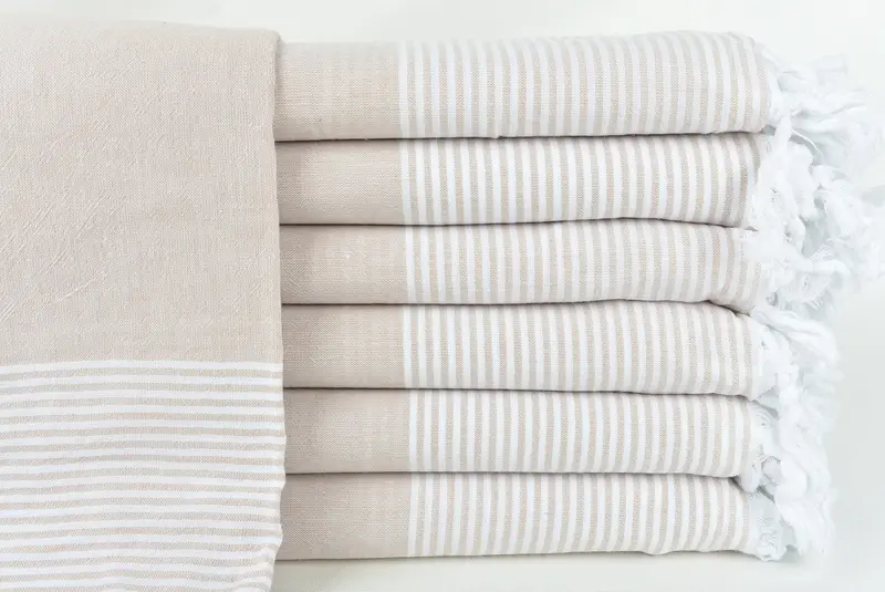 Kids Beach Towel, Bridal Party Gifts, 80x36 Cotton Striped Towel, Personalized Gifts, Personalized Turkish Towel, Gift For Her, Bachelorette Towel - 1