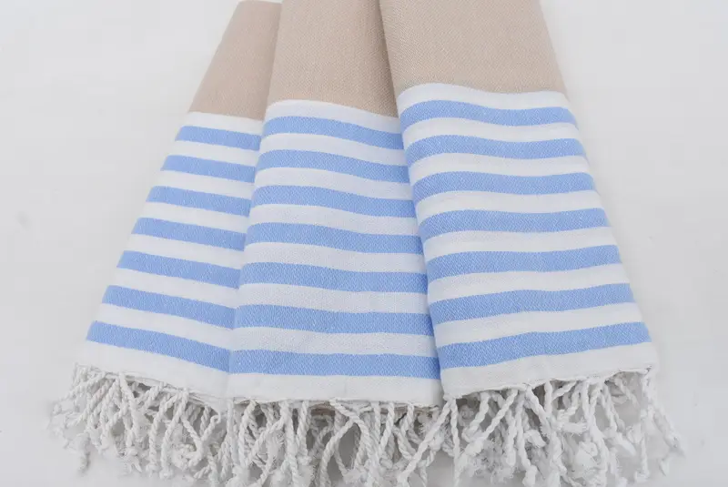 Personalized Turkish Towel, Large Turkish Towel, 70x40 Cotton Striped Towel, Spa Gift, Bachelorette Party Gifts Bridesmaids, Gift For Wedding Day - 3