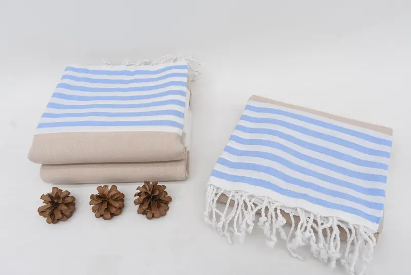 Personalized Turkish Towel, Large Turkish Towel, 70x40 Cotton Striped Towel, Spa Gift, Bachelorette Party Gifts Bridesmaids, Gift For Wedding Day - 7