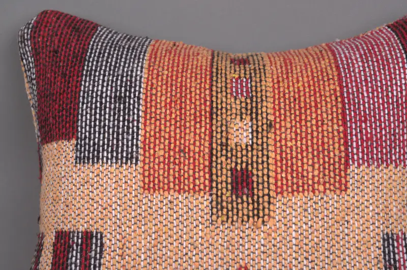 Pillow for Sofa, Bolster Cushion, 12x12 Beige Cushion Case, Boho Pillow Sham Cover, Pillow Cover, Bench Cushion, Colorful Pillow, Home Decor Pillow - 5