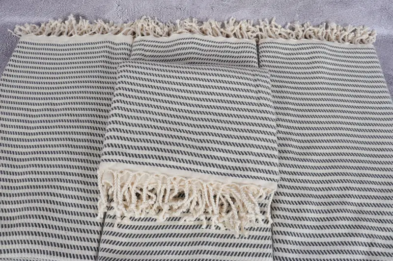 Bridesmaid Gift, Bridesmaid Gifts, Gift For Best Friend, Peshtemal Towel, Embroidered Beach Towel, Peshtemal Towel USA, 70x40 Cotton Polka Dot Towel - 4