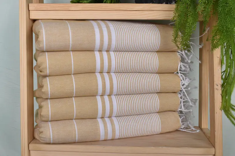 40x24 Cotton Striped Towel, Gift For Her, Gifts For Him, Personalized Dish Towel, Turkish Towel Hand Towel, Personalized Hand Towel, Custom Gift - 1