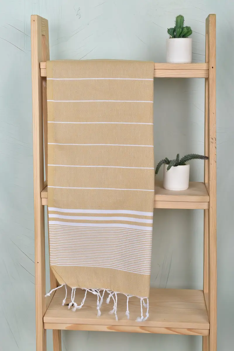 40x24 Cotton Striped Towel, Gift For Her, Gifts For Him, Personalized Dish Towel, Turkish Towel Hand Towel, Personalized Hand Towel, Custom Gift - 8