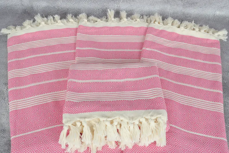 Peshtemal Towel, 70x38 Cotton Diamond Towel, Large Turkish Towel, Personalized Gifts, Halloween Bachelorette Party Favors, Bachelorette Favor - 4