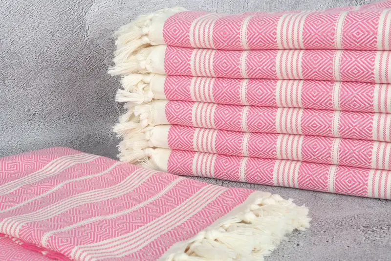Peshtemal Towel, 70x38 Cotton Diamond Towel, Large Turkish Towel, Personalized Gifts, Halloween Bachelorette Party Favors, Bachelorette Favor - 2