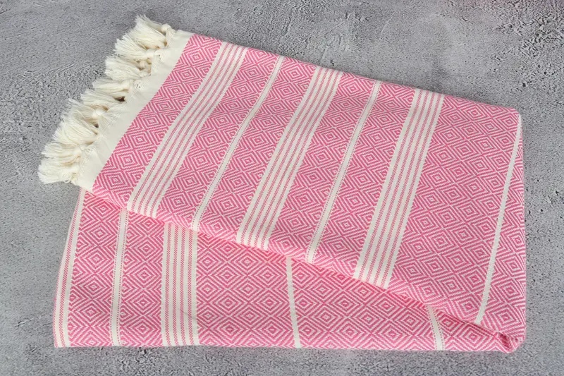Peshtemal Towel, 70x38 Cotton Diamond Towel, Large Turkish Towel, Personalized Gifts, Halloween Bachelorette Party Favors, Bachelorette Favor - 6