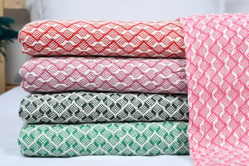 96x92 Cotton Herringbone Towel, Monogram Blanket, Christmas Gift Tags, Custom Wedding Gifts, Turkish Blanket Queen, Shower Curtain, Throw Blanket - 1