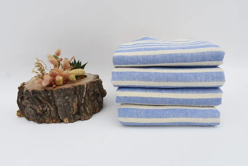 Custom Towel, 70x34 Cotton Striped Towel, Lightweight Turkish towel, Bachelorette Party Gifts Bridesmaids, Spa Towel, Mother Of The Groom Gift - 3