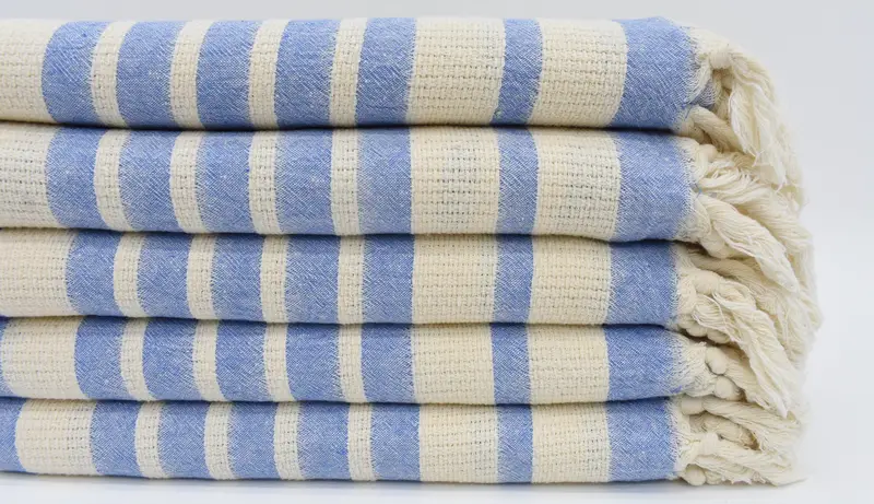 Custom Towel, 70x34 Cotton Striped Towel, Lightweight Turkish towel, Bachelorette Party Gifts Bridesmaids, Spa Towel, Mother Of The Groom Gift - 1