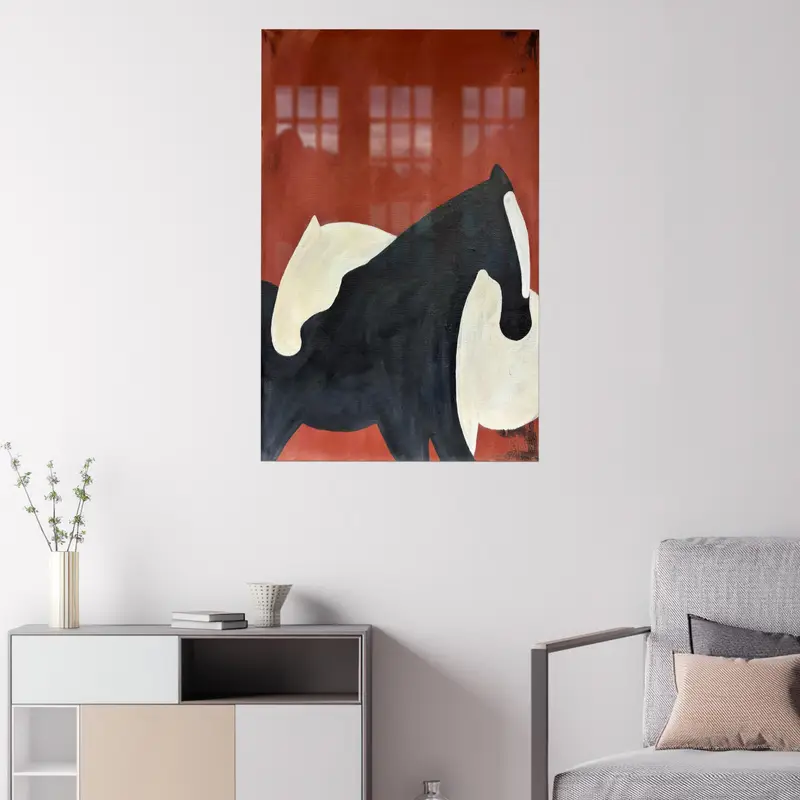 Zarif Baskılı Cam: At Severler için At Özeti