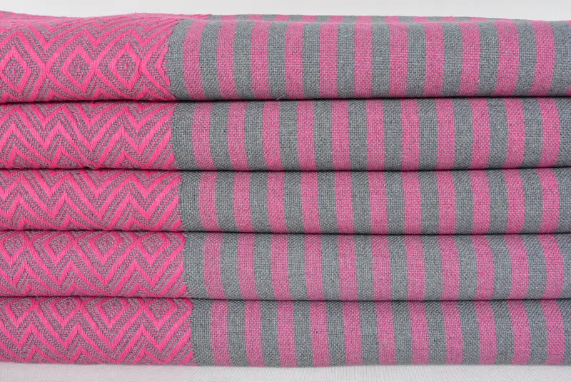 Personalized Gift, Custom Towel, Gift For Her, Custom Gifts, Beach Wedding Favor, Florida Bachelorette Party Favors, 70x40 Cotton Diamond Towel - 2