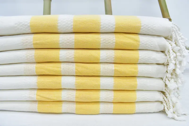 Spa Gift, Turkish towel bulk order for wedding gifts, Beach towel, 70x38 Cotton Striped Towel, Quick-dry towel, Luxury towel, Bulk Order Towel - 1