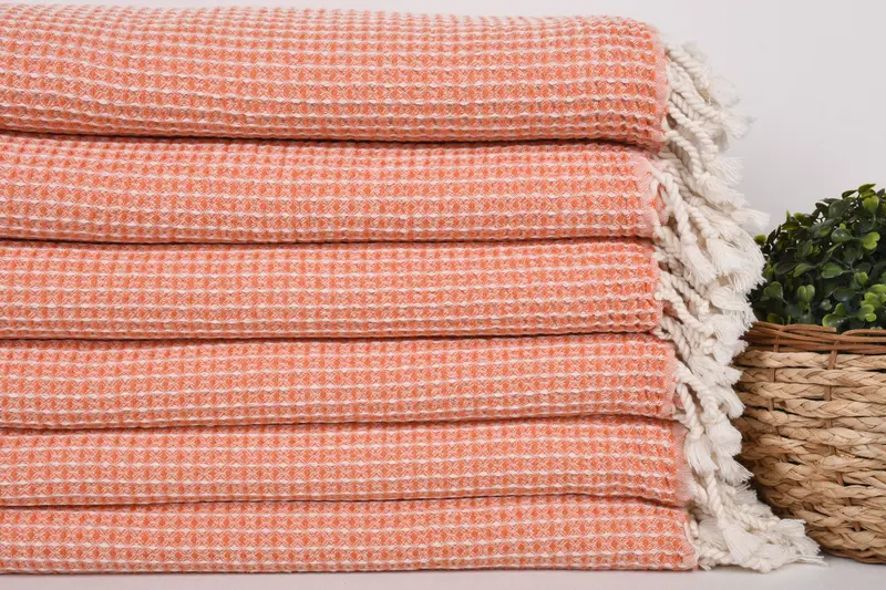 Unique Gift, Handmade Gift, Spa Gift Towel, Scarf Towel, 68x36 Cotton Waffle Towel, Gifts For Him, Custom Bath Towel, Bachelorette Party Decorations - 2