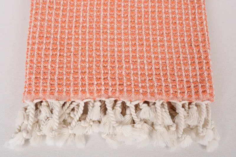Unique Gift, Handmade Gift, Spa Gift Towel, Scarf Towel, 68x36 Cotton Waffle Towel, Gifts For Him, Custom Bath Towel, Bachelorette Party Decorations - 3