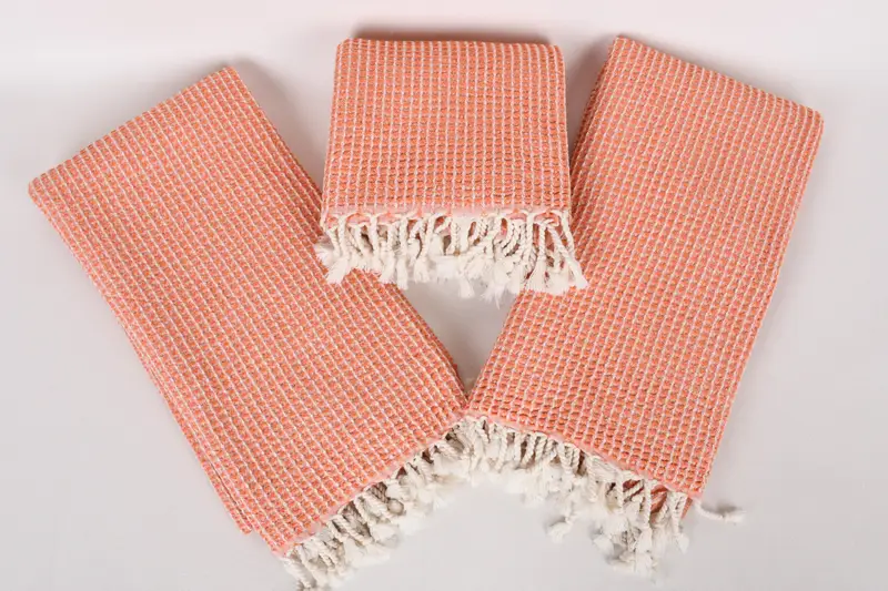 Unique Gift, Handmade Gift, Spa Gift Towel, Scarf Towel, 68x36 Cotton Waffle Towel, Gifts For Him, Custom Bath Towel, Bachelorette Party Decorations - 6