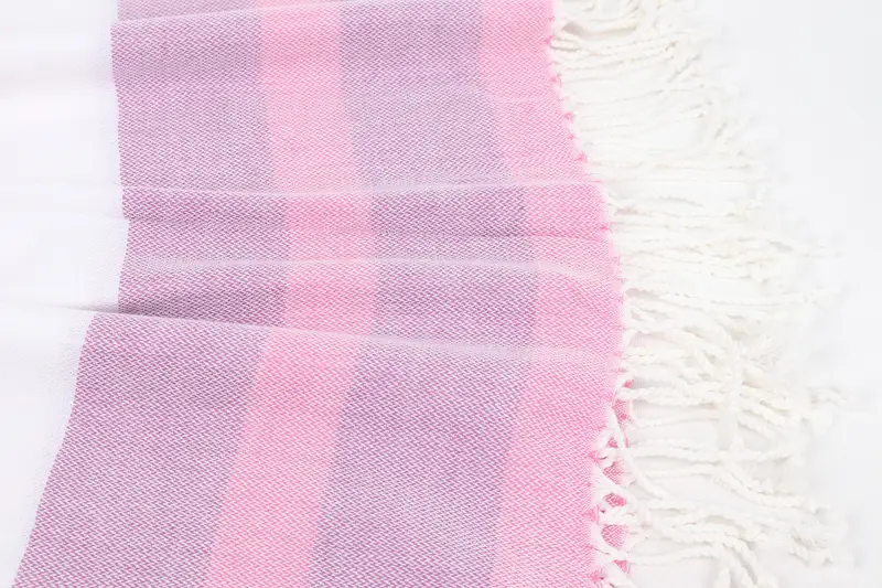 Hammam towel, Gift Boxes Towel, 70x40 Cotton Striped Towel, Bachelorette Party Gifts Bridesmaids, Turkish beach towel with fringe, Best Beach Towel - 8